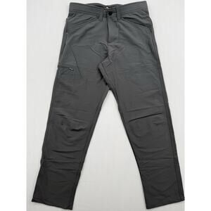 Pacific Outfitters Outdoor Pants Gray Zippered Pocket Relaxed Fit Men’s 30x30
